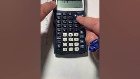 The TI-30XIIS calculator for statistics
