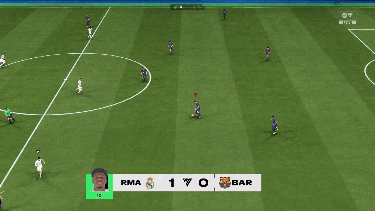 EA SPORTS FC 26 Real Madrid vs Barcelona