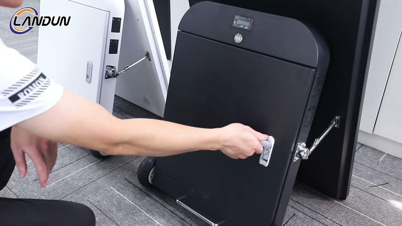 LCD battery advertising machine