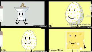 BFDI Auditions Quadparison #3