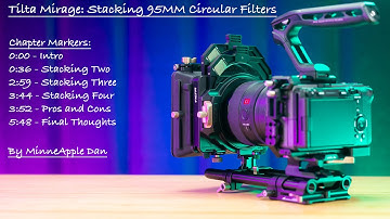 Tilta Mirage: Stacking 95MM Circular Filters