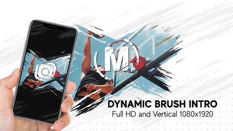 Dynamic Brush Intro After Effects Templates