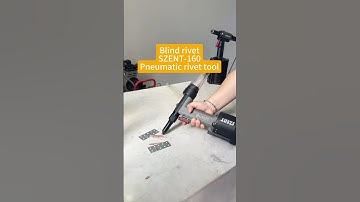 Pneumatic rivet tool for riveting blind rivets.#rivetgun #rivet #riveter #tools #szent