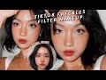 Recreate TIKTOK Freckles Filter with Makeup!! + current fav skin prep SKIN THEORY