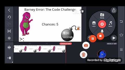 Behind The Scenes: Barney Error 10: The Code Challenge