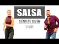 Clase de Salsa para Principiantes Siéntete Joven - 14 minutos