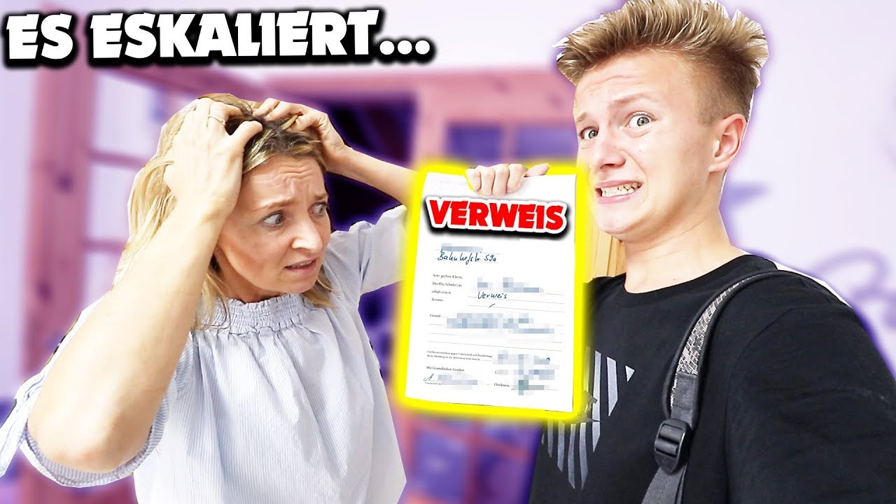 Ab Wieviel Verweisen Fliegt Man Von Der Schule Von der SCHULE verwiesen... 😰 **erster schultag** - YouTube