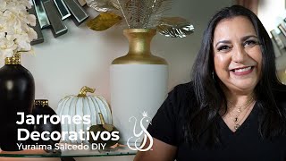 Cómo renovar jarrones | DIY de floreros decorativos
