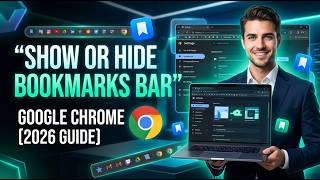 How to Always show or Hide Chrome Bookmarks Bar [2026 Full Guide]