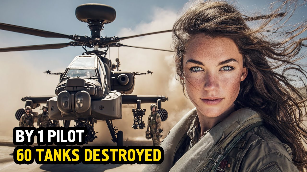 They Said Women Can't Fly Apache Helicopters — Until She Destroyed an Entire Enemy Battalion