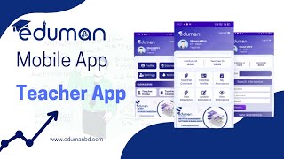 Eduman Tutorial | Mobile App | How to use Teacher Apps screenshot 2