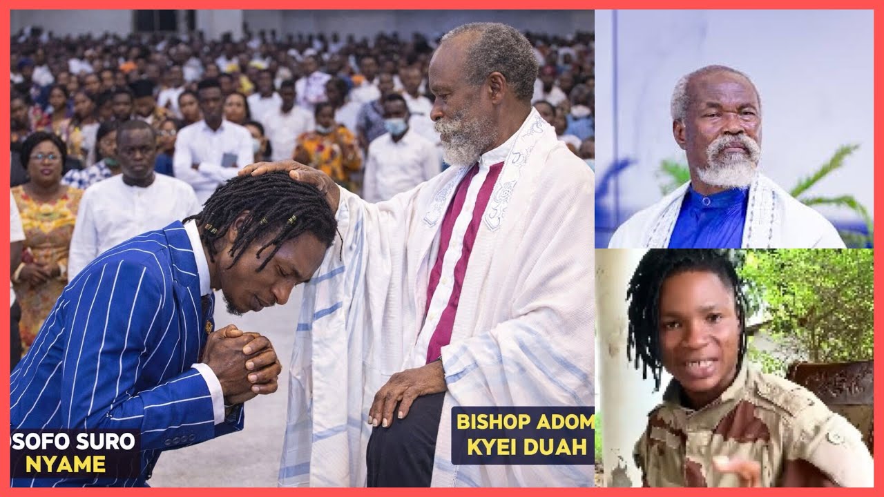 Суро Ньяме наконец преклонила колени перед пророком Адомом Кьеи Дуа, чтобы попросить прощения пос...