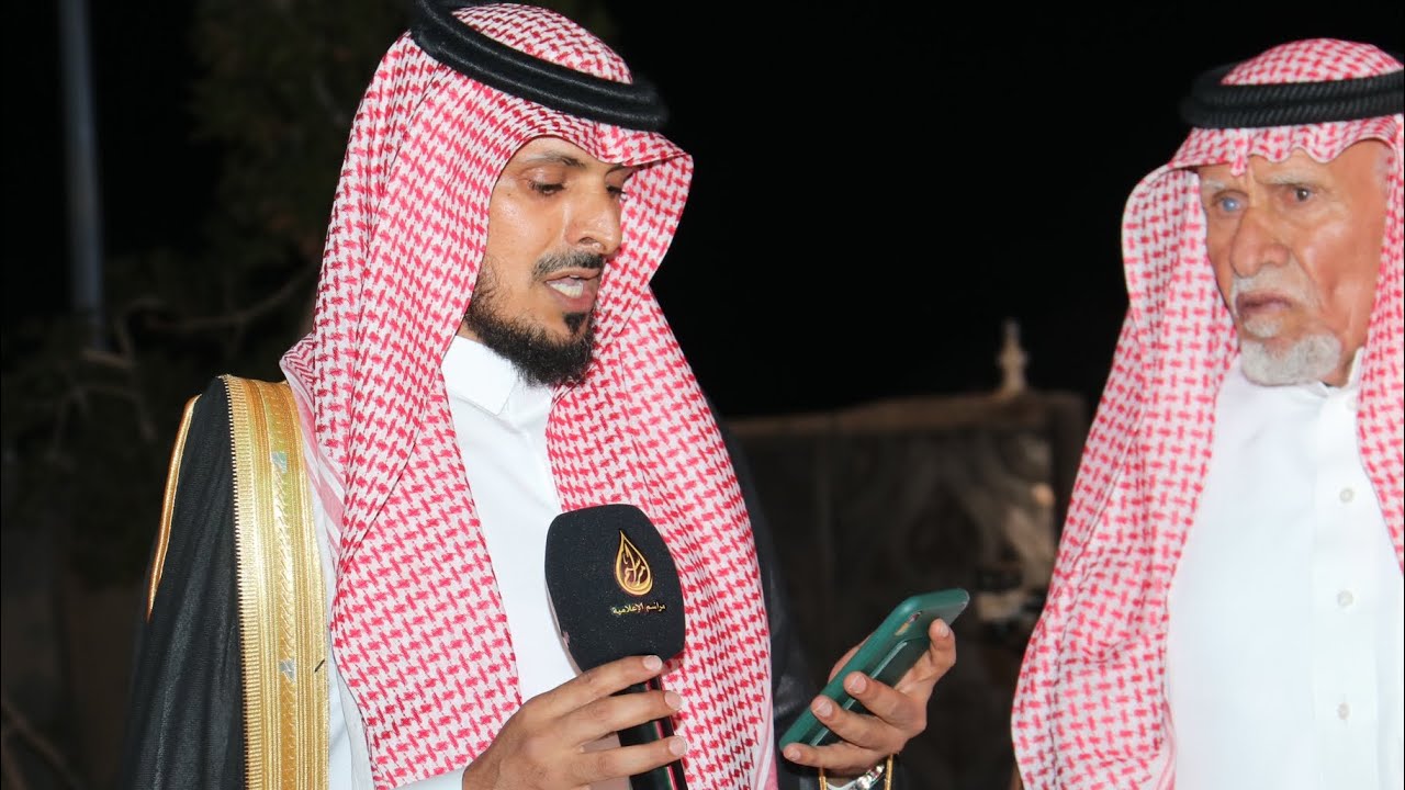احتفاء  مريع بن مساعد المقاطي بالمشائخ و الأعيان