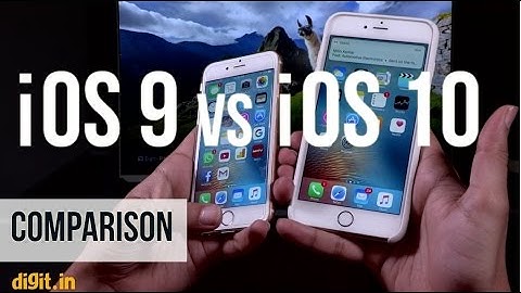 Compare Apple iOS 9 vs Apple iOS 10 | Digit.in