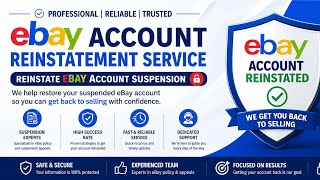 Your eBay Account has Been Permanently Suspended - How to Reinstate eBay Seller Account in 2026