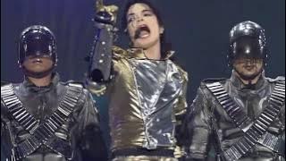 Michael Jackson (with drummer Jonathan Moffett) 'They Don't Care About Us'  (Munich 1997)
