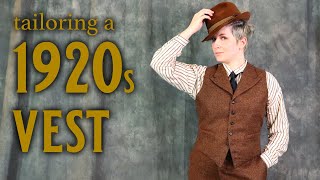 How to Make a 1920s Suit: the Vest