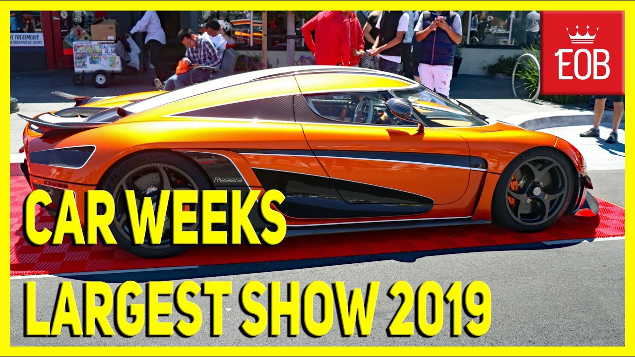 Exotics On Broadway Monterey's Most Attended Car Show YouTube