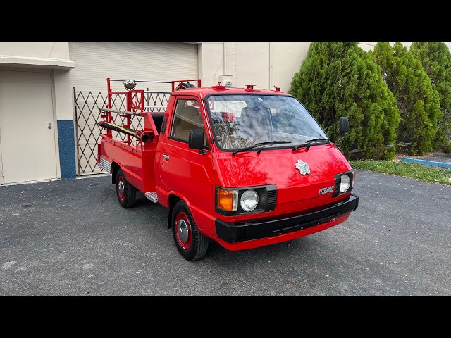 1985 Toyota Liteace KM21 Fire Truck (9671) class=