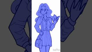 desenhando minha oc Emma #artedigital #drawing #art #arte #digitalart #desenho #oc