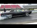 9 second lincoln continental takes out mclaren 570s in a drag race at houston raceway park