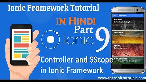 Controller and $Scope in Ionic Framework Hindi & Urdu Part-9