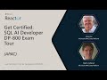 Get Certified: SQL AI Developer DP-800 Exam Tour (APAC)