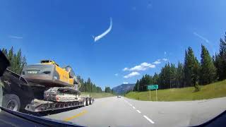 Ultralapse Cranbrook BC to Banff Alberta