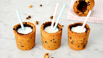 Milk and Cookie Cups