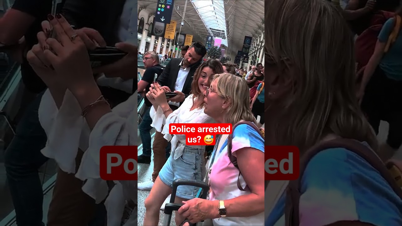 The POLICE stopped us😄