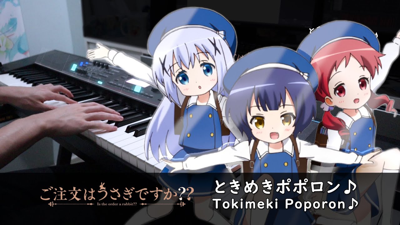 Gochiusa Season 2 Ed Tokimeki Poporon Piano Cover Youtube