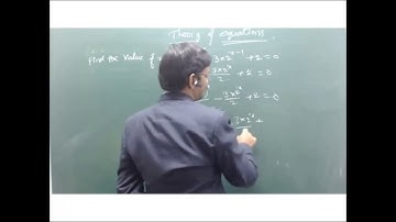 IIT  - JEE Mains and Advanced MATHEMATICS by Venkanna Sir - Theory of Equations