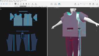 Preparing a garment