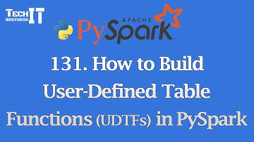 How to Build User-Defined Table Functions (UDTFs) in PySpark | Split Rows | PySpark Tutorial