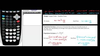 Module 3 Range/Variance/StandardDeviation: Video #5