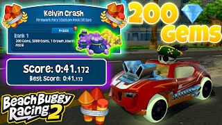 Kelvin Crash 💥| 200💎Gems Prize✨| Twinduction🎒+ McSkelly👻| Beach Buggy Racing 2 🏖🏁| BB Racing 2 screenshot 4