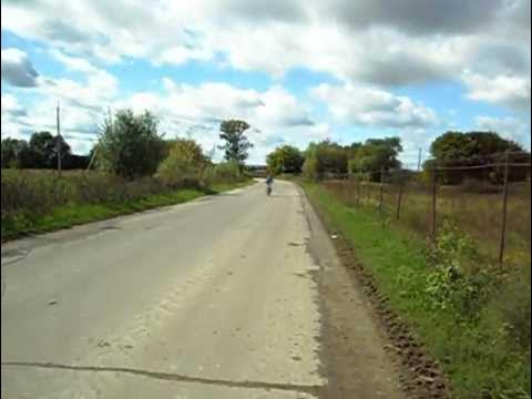 Бензиновый веломотор Весна-Лайт - YouTube
