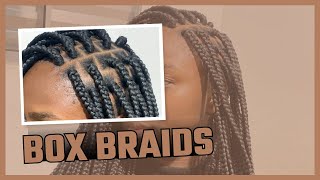 Amarração para box braids ✨