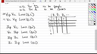 Propositional Logic: Nested Quantifiers