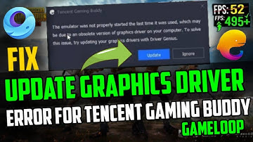 Update Your Graphics Driver Problem Fix.