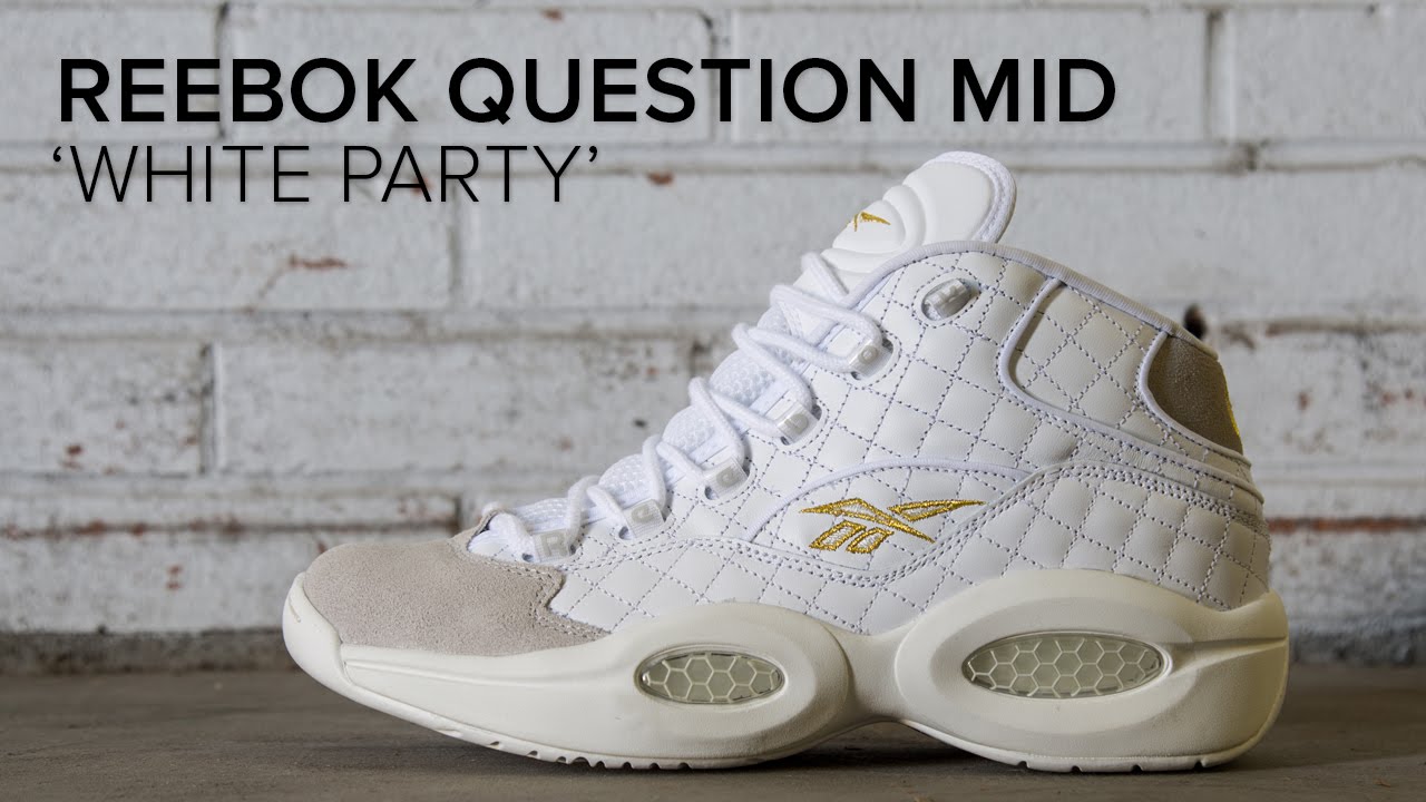 reebok question white party