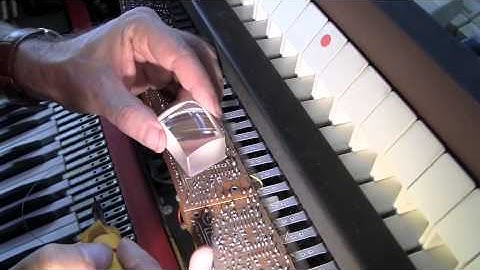 MF#3 Wersi Helios vintage organ electronics repair