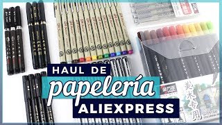 ✧ Haul de papelería Aliexpress ✏ Material para lettering y caligrafía. ✧