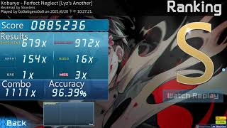 Kobaryo - Perfect Neglect 96.39% S