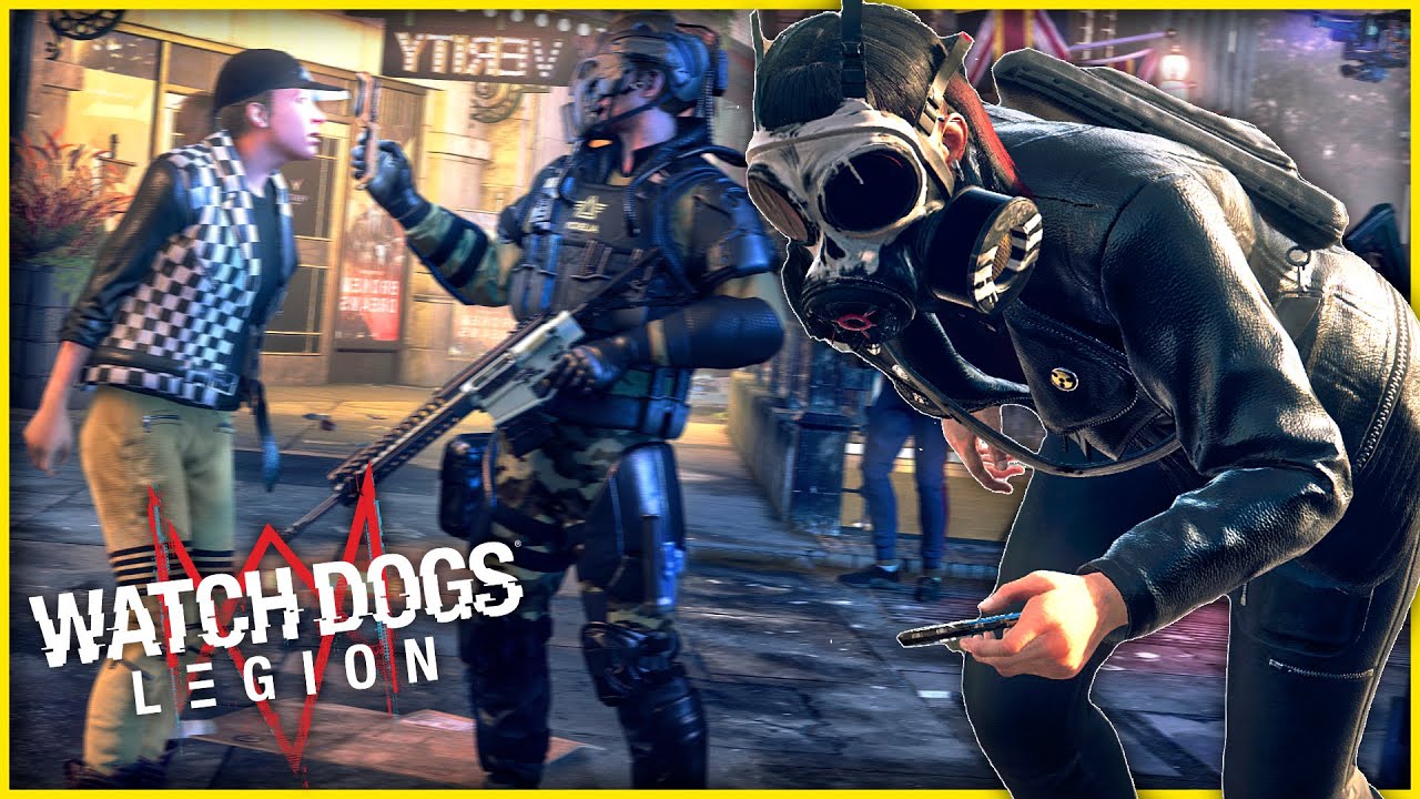 WATCH DOGS: LEGION - Driving and Drones Gameplay Footage 