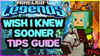 MINECRAFT LEGENDS Game Tips - Wish I Knew Sooner!