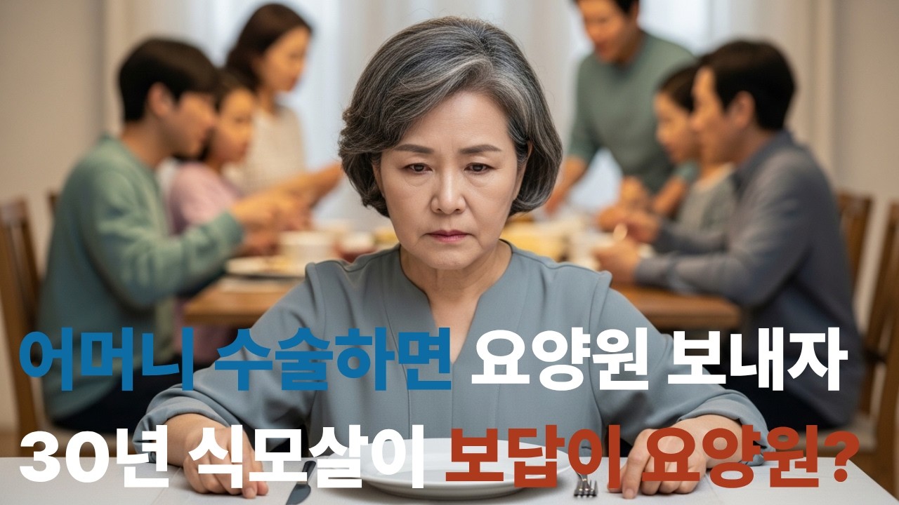 그림자 노동의 반란 #드라마 #감동실화 #시어머니 #독립 #4050드라마 #공감 #가족이야기 #이순자