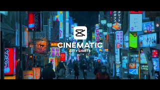 How to Edit Cinematic City Lights | CapCut | Color Grading | For Free screenshot 4