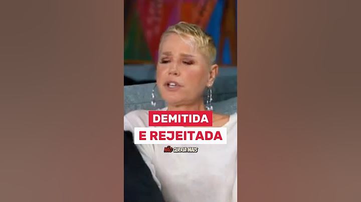 Globo said no to Xuxa several times in a row
