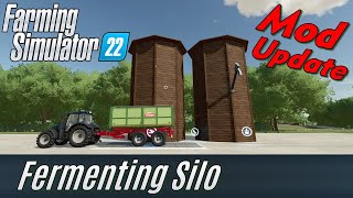 FS22: Fermenting Silo Update Mod Presentation Ver 1.1.0.0 - my own Mod